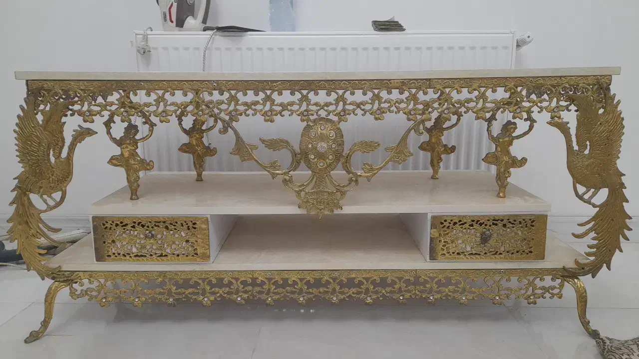 میز تلوزیون برنجی|میز تلویزیون|نسیمشهر, |دیوار