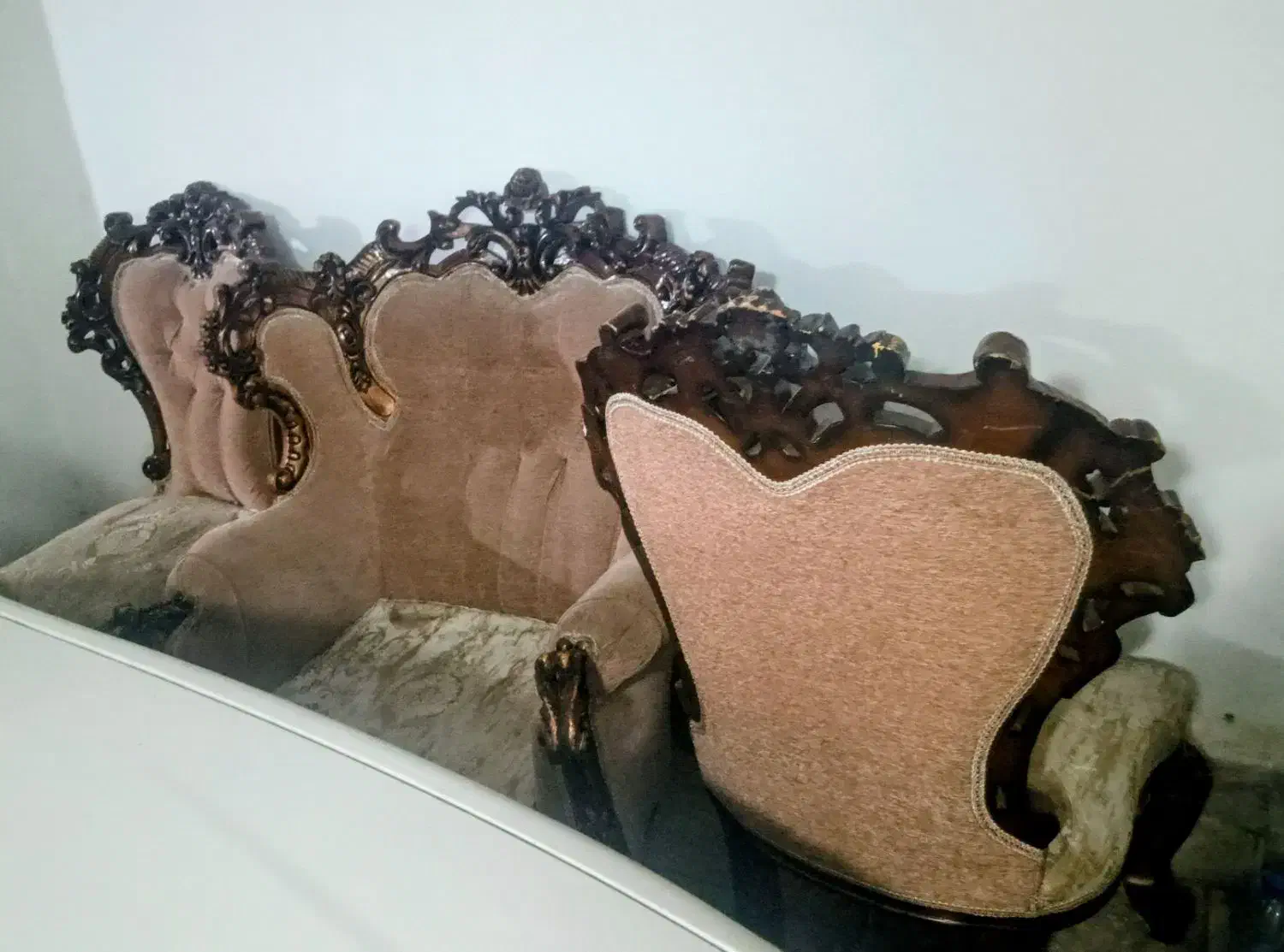 مبل سلطنتی 7 نفره|مبلمان خانگی و میز عسلی|چهاردانگه (تهران), |دیوار