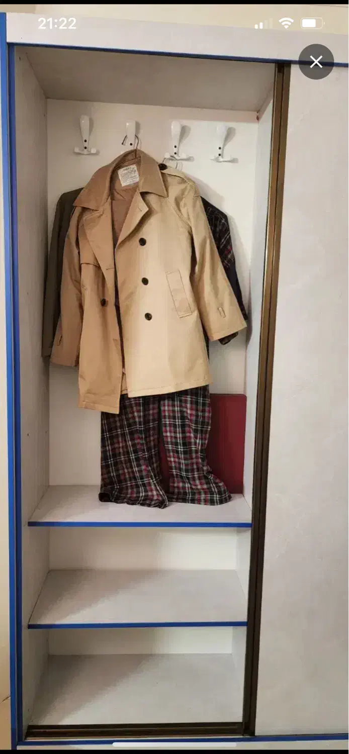 کمد باکسی ریلی کاملا سالم جنس ام دی اف مرغوب|جاکفشی، کمد، دراور|محمودآباد, |دیوار