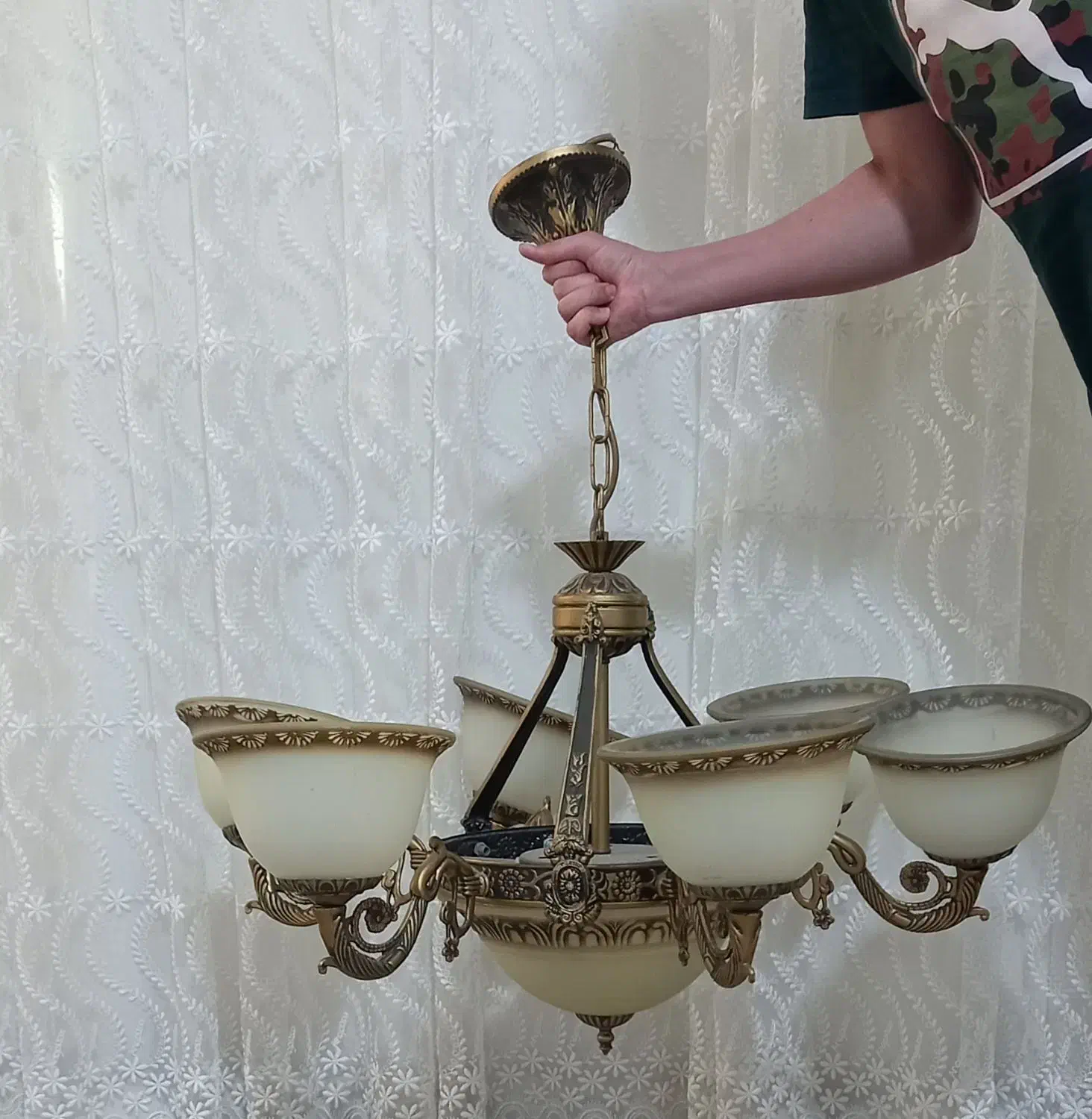 لوستر|لوستر و چراغ آویز|کوهدشت, |دیوار