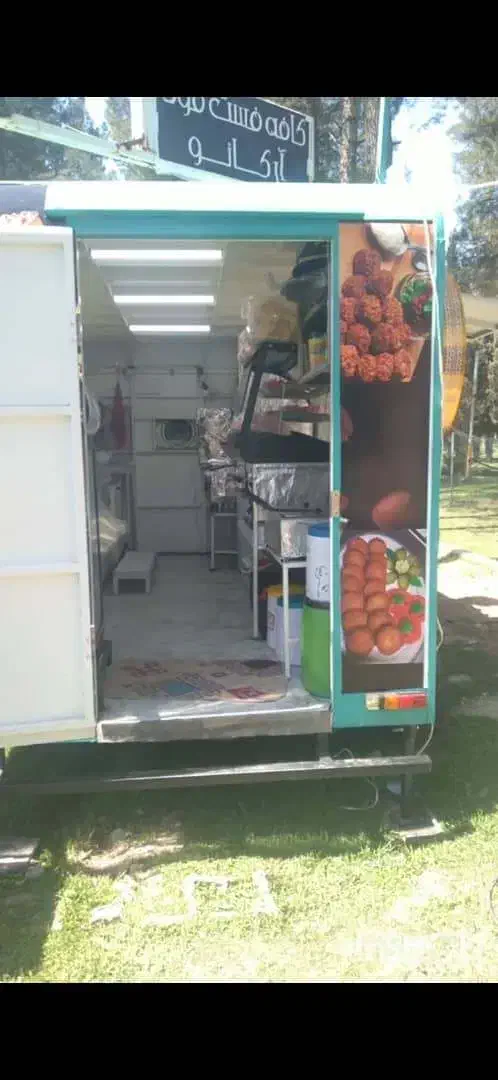 کاروان کافه فست و فود|فروشگاه و مغازه|شیراز, گچی|دیوار