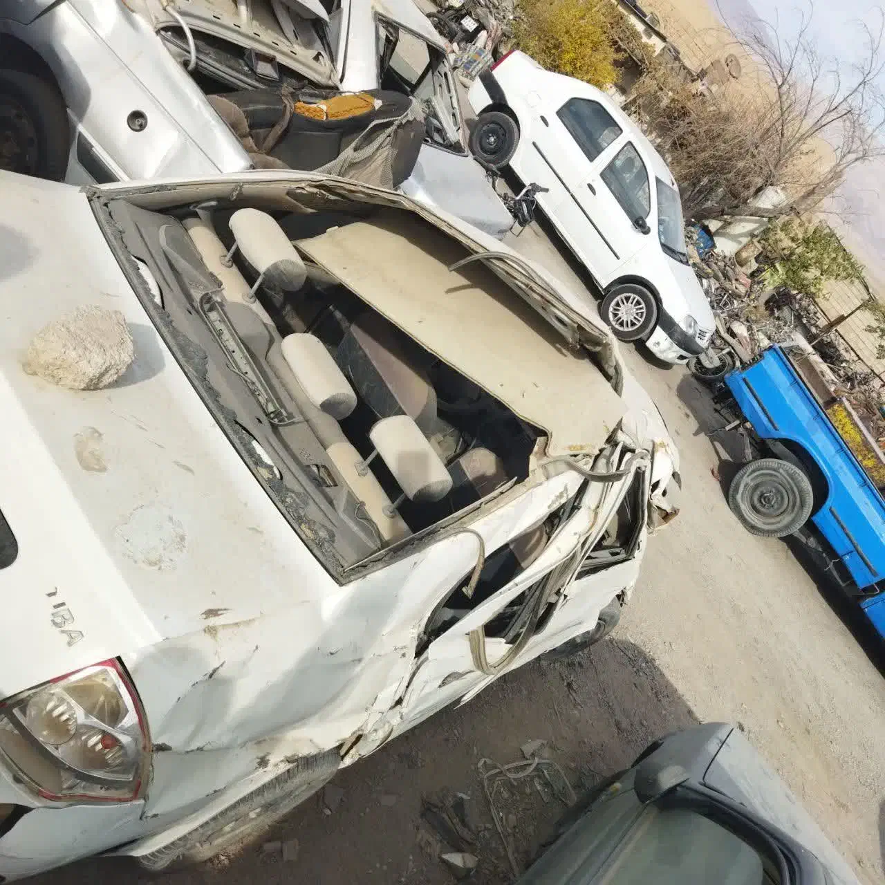 تیبا99تصادفی،چپی|خودرو سواری و وانت|قم, ولیعصر|دیوار