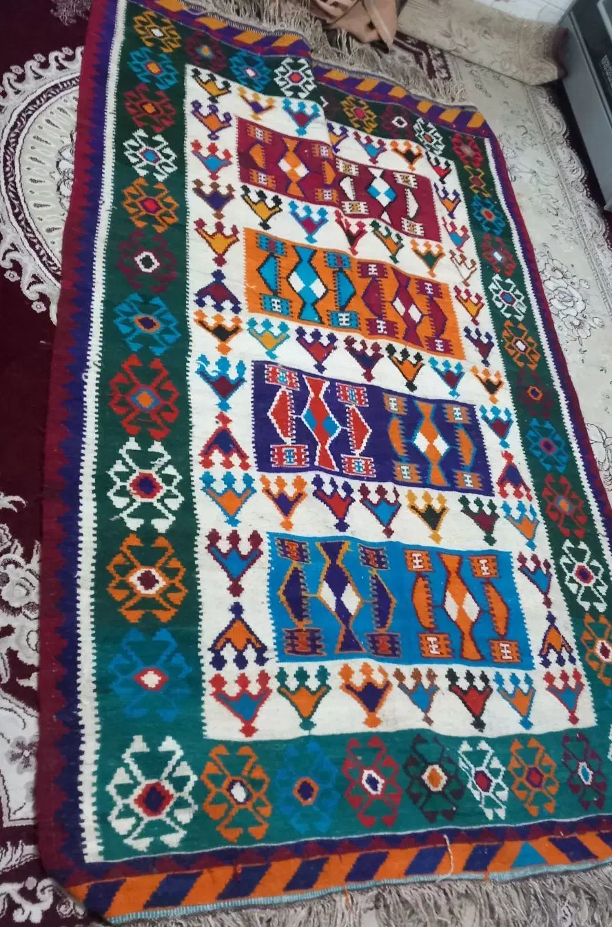 فروش چند تا گلیم ترکی قدمت گلیم ۲۵ ساله|گلیم، جاجیم، گبه|شیراز, قدوسی شرقی|دیوار