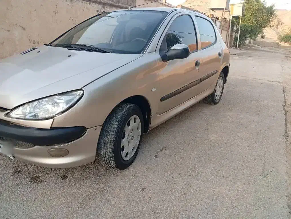 206 مدل 83 مانیتور دار|خودرو سواری و وانت|مسجد سلیمان, |دیوار