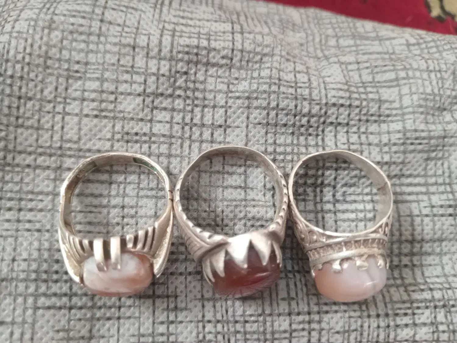 انگشتر نقره|جواهرات|بافت, |دیوار