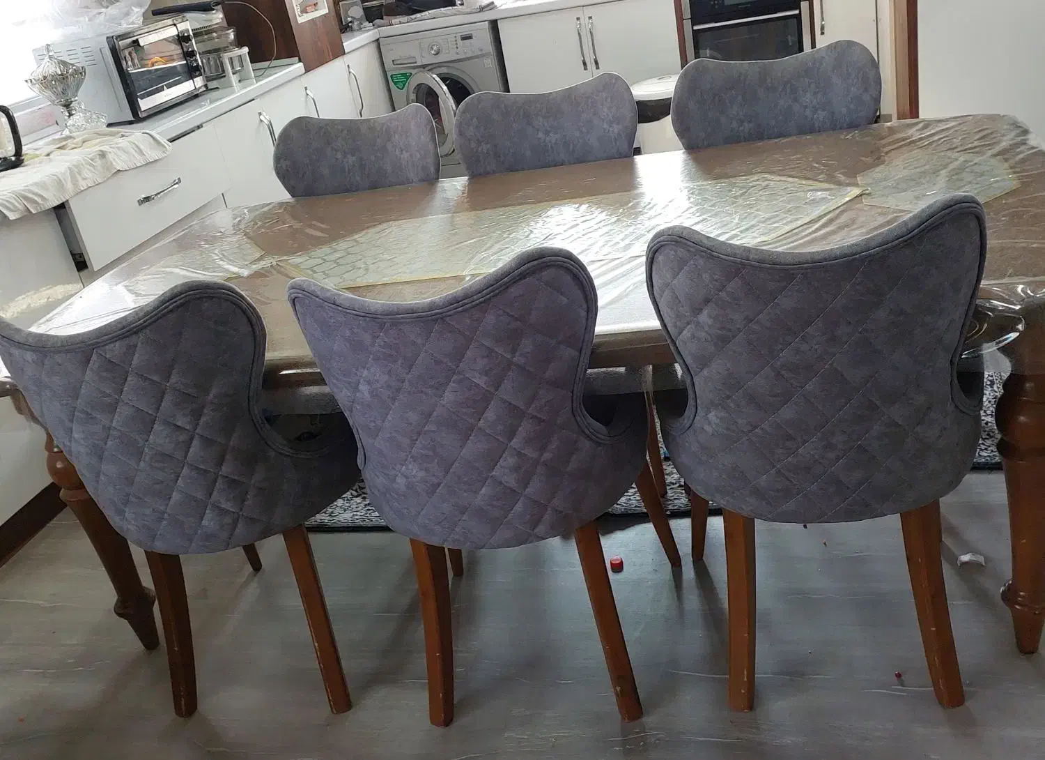 میز و صندلی ۸ نفره ناهار خوری|میز و صندلی غذاخوری|نوشهر, |دیوار