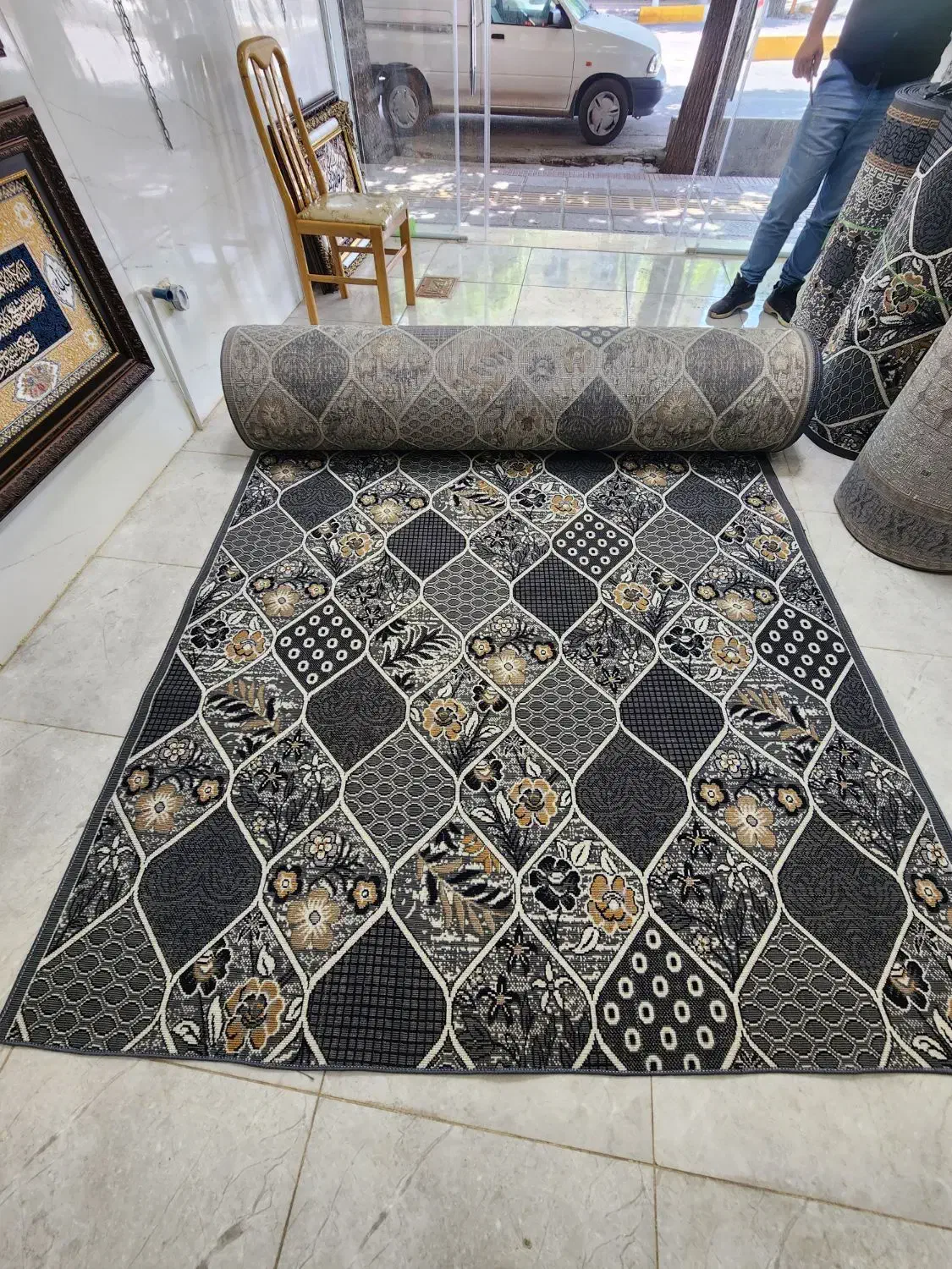 گلیم فرش|گلیم، جاجیم، گبه|شهرضا, |دیوار