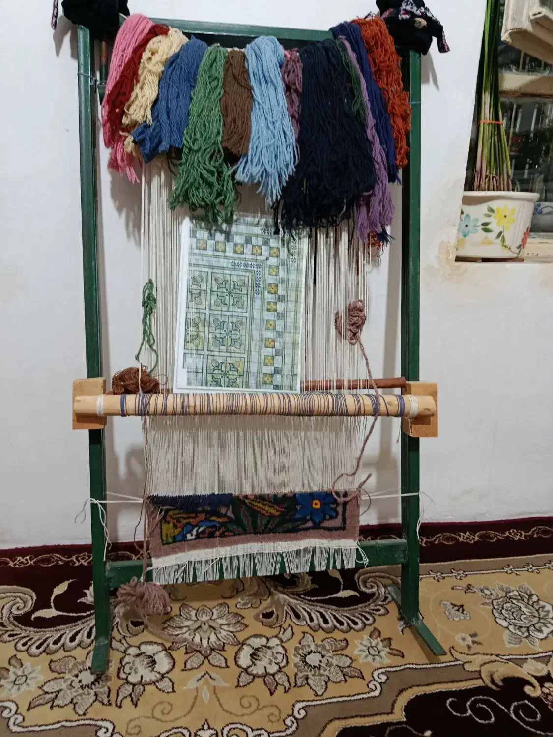 فروش دار قالی و گلیم فرش|صنایع دستی و سایر لوازم تزئینی|ایلام, |دیوار