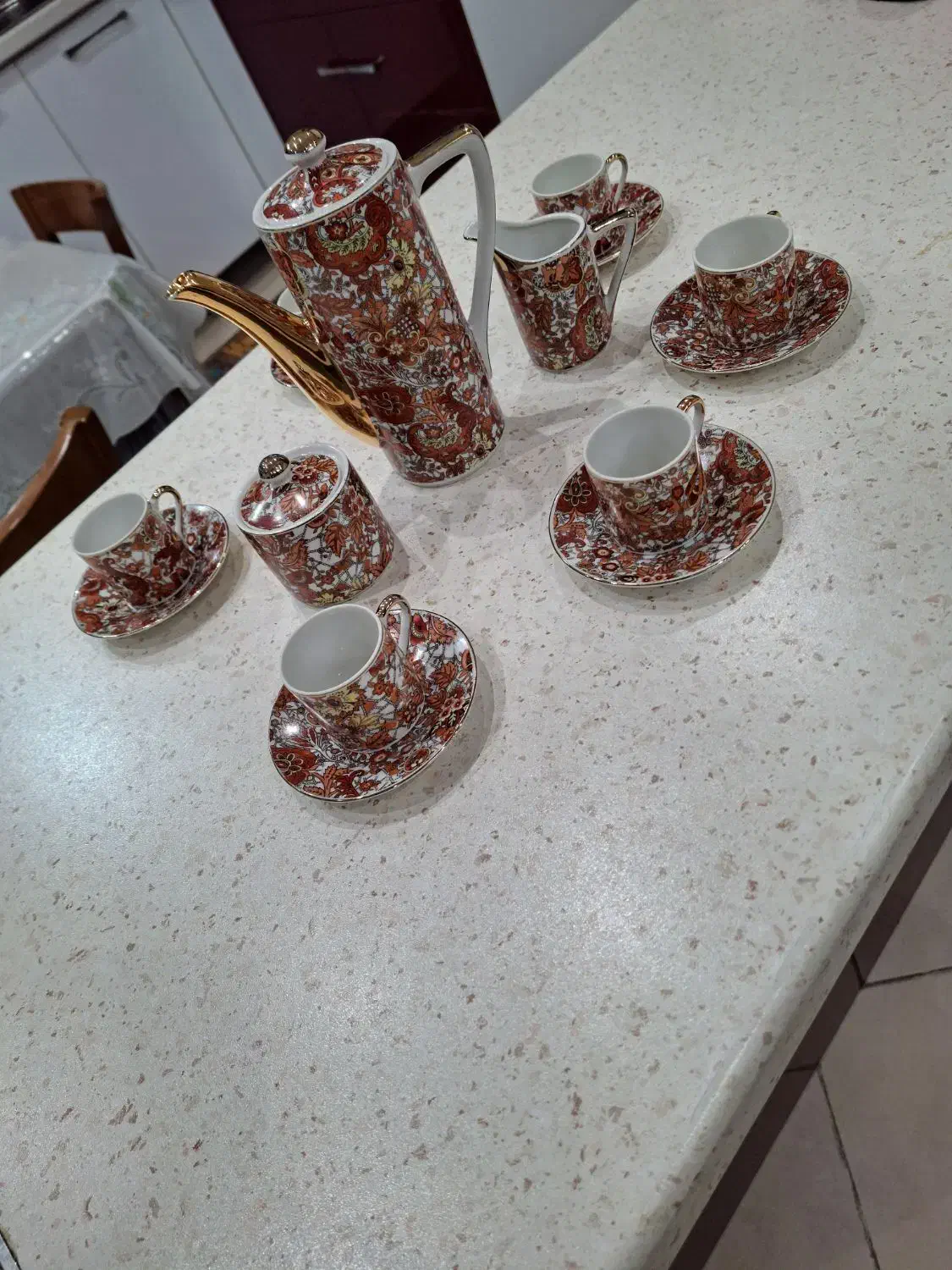 سرویس قهوه خوری خرگوش نشان کلکسیونی ژاپنی عتیقه|کلکسیون اشیاء عتیقه|تهران, فردوسی|دیوار