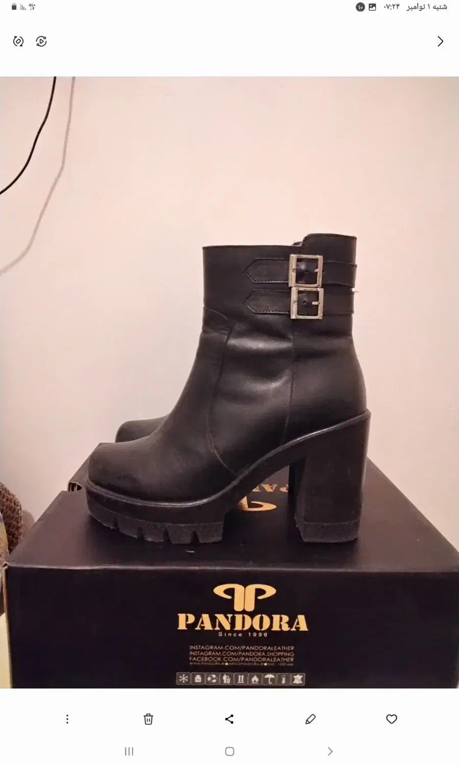 نیم بوت چرم نو|کیف، کفش، کمربند|تهران, پونک|دیوار