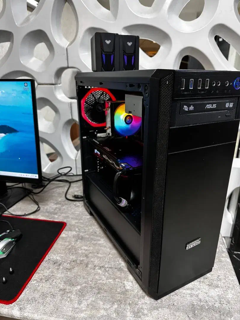 نسل 9 کیس گیمینگ فروش با طلا و نقد|رایانه رومیزی|شیراز, معالیآباد|دیوار