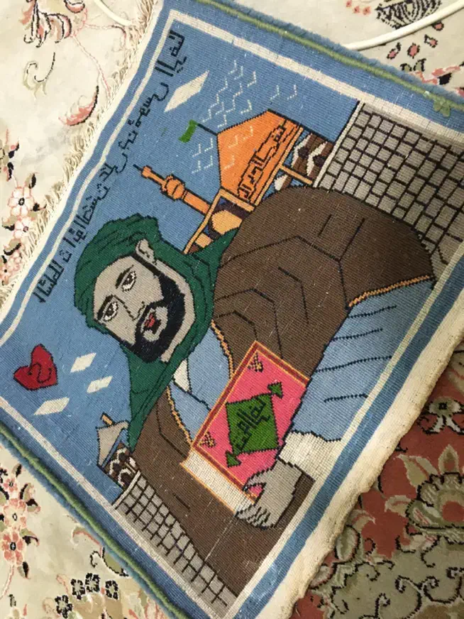 تابلو فرش با بافت عالی|تابلو فرش|مشهد, شهید مطهری|دیوار