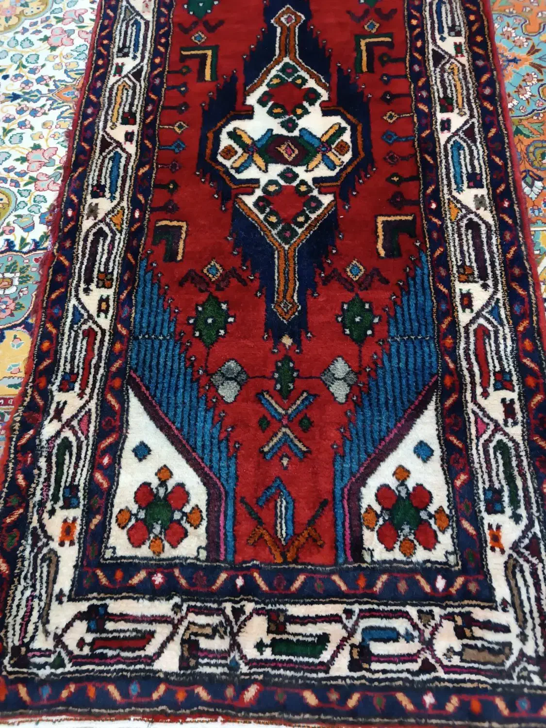 کناره دستبافت ۳/۵ متردر۸۰سانتیمتر|فرش|تبریز, |دیوار