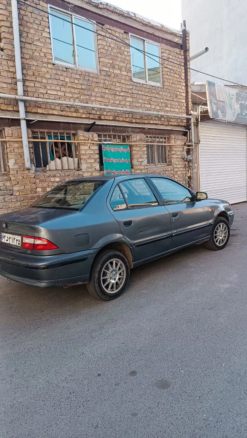 فروش سمند ال ایکس مدل ۸۷ دوگانه کارخانه|خودرو سواری و وانت|میانه, |دیوار