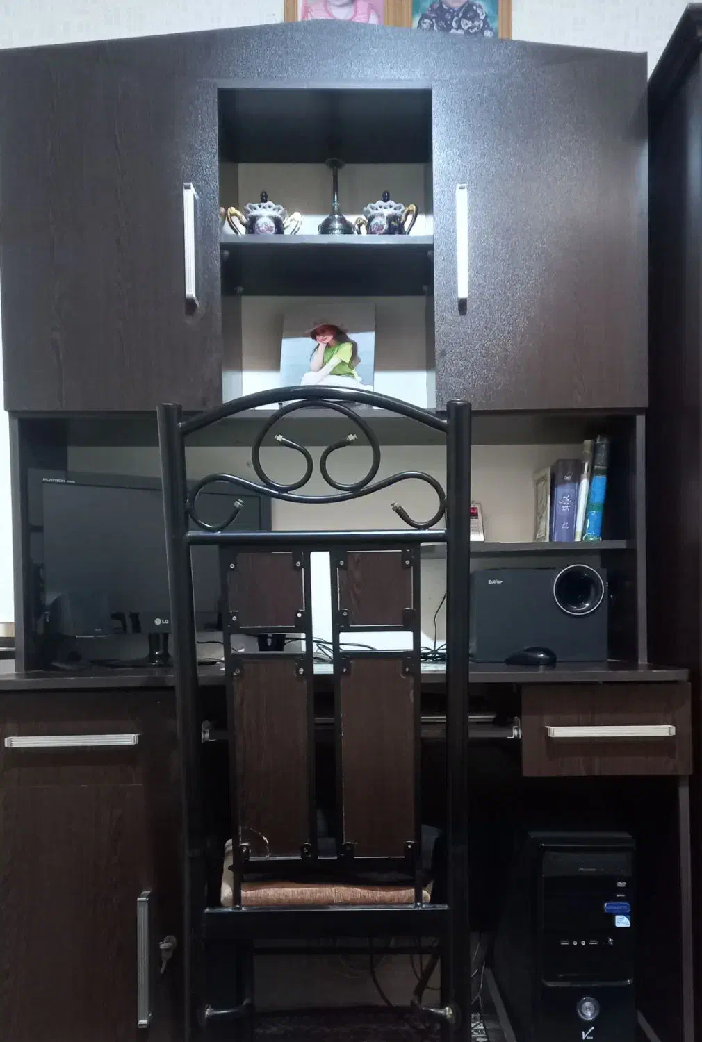 میز کامپیوتروکتابخانه|میز تحریر و کامپیوتر|تاکستان, |دیوار