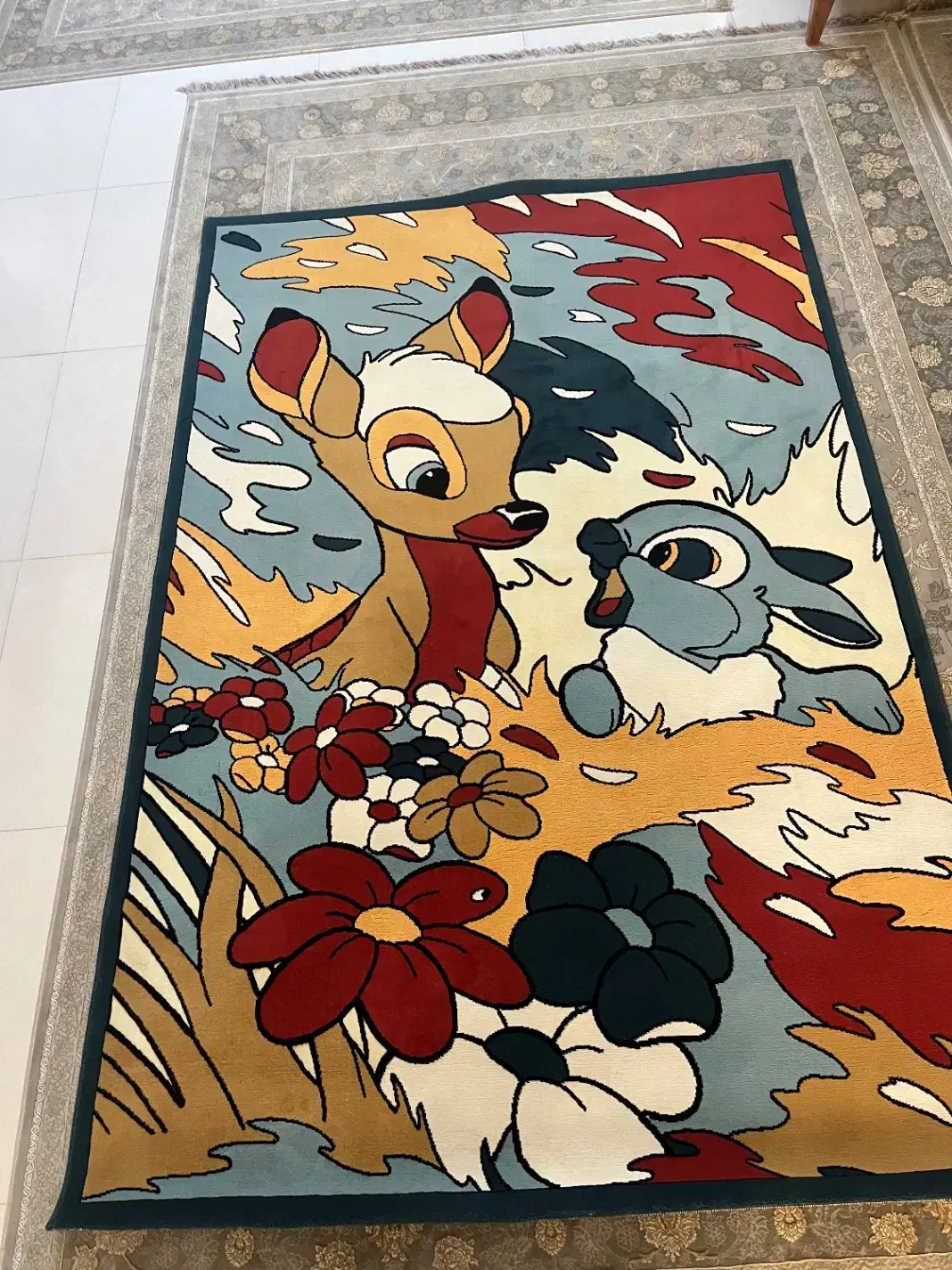 فرش چهارمتری کودک نو|فرش|اصفهان, ملک|دیوار