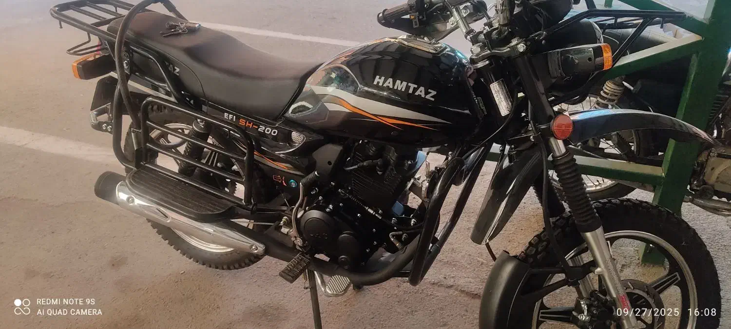 موتور سیکلت همتاز شکاری ۲۰۰ سی سی|موتورسیکلت|مشهد, مصطفی خمینی|دیوار