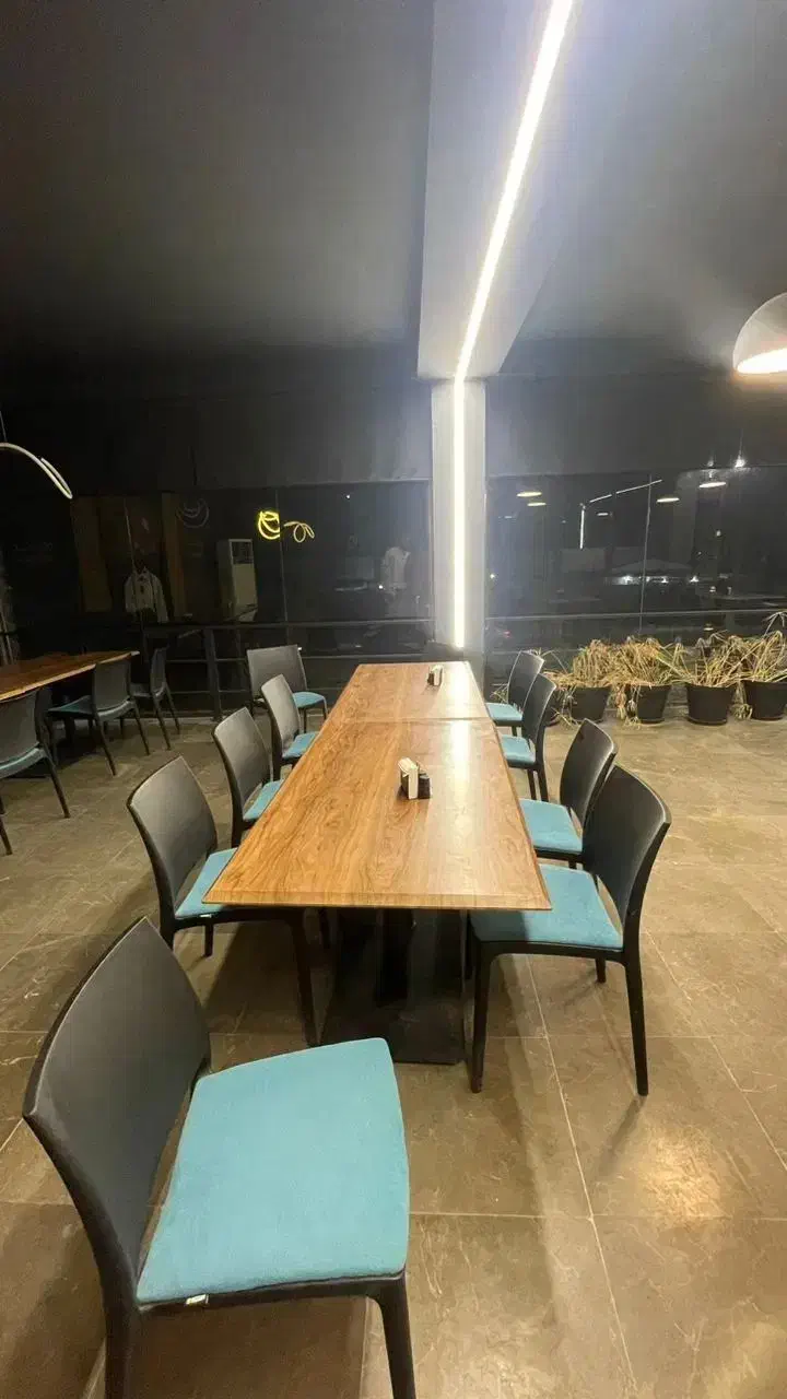 میز و صندلی ومبلی رستورانی|میز و صندلی غذاخوری|نور, |دیوار