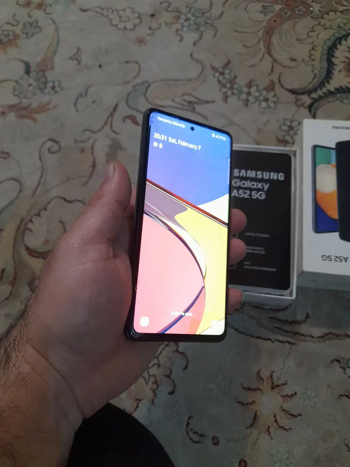 گوشی a52|موبایل|لشت نشا, |دیوار