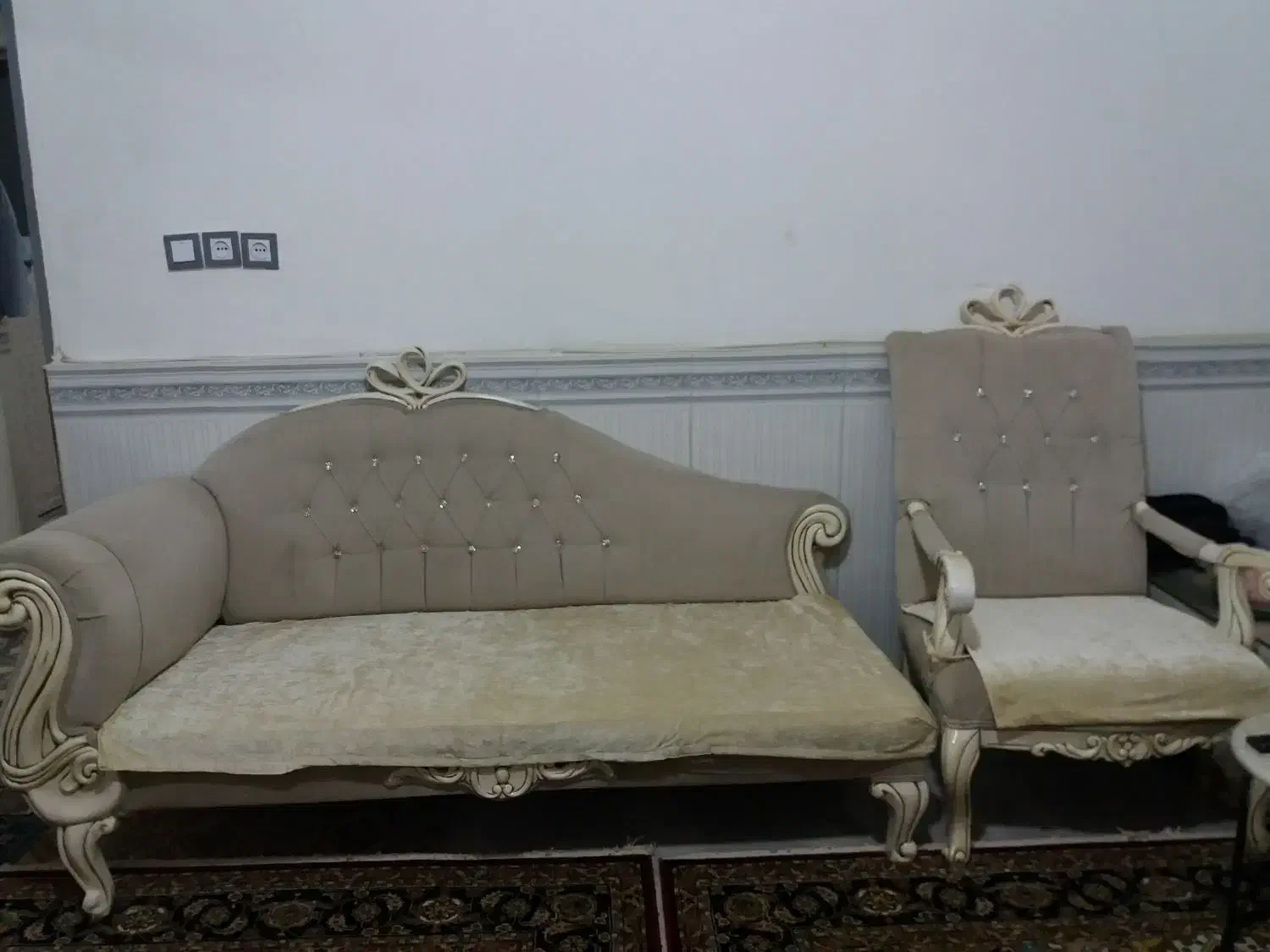 مبلمان ۸ نفره|مبلمان خانگی و میز عسلی|ملارد, |دیوار