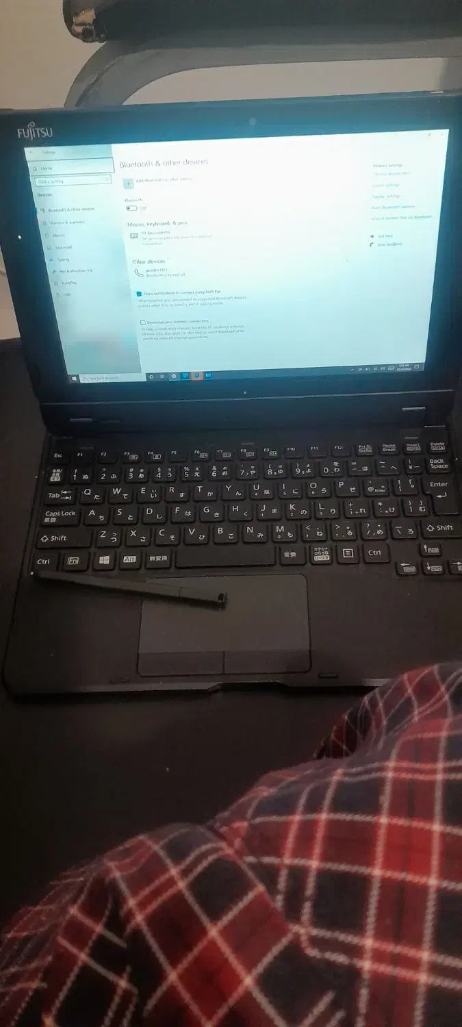 تبلت ویندوزی فوجیتسو کیبورد و قلم و شارژر|تبلت|ارومیه, |دیوار