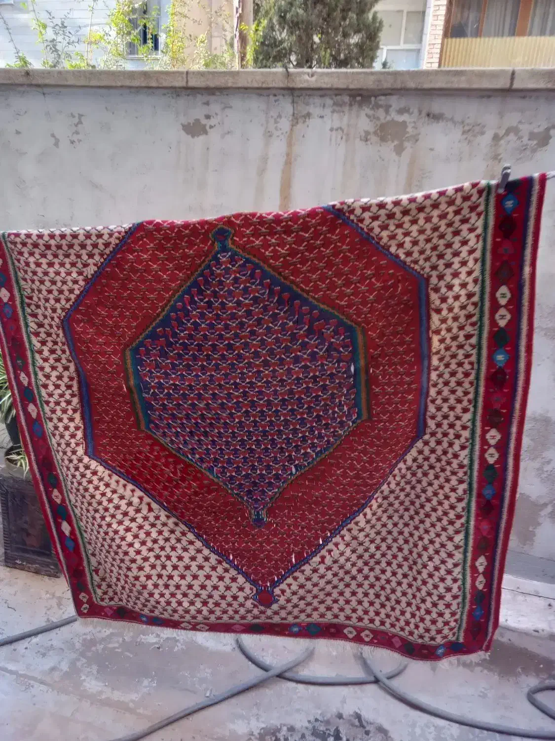 گلیم دست باف اصل گرمنشاه .در حد.|گلیم، جاجیم، گبه|تهران, حافظیه|دیوار