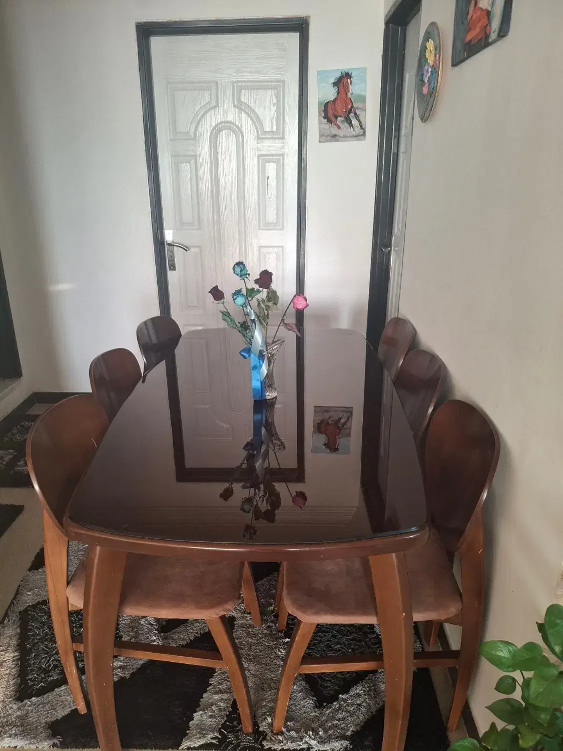 میز نهار خوری|میز و صندلی غذاخوری|اسفراین, |دیوار