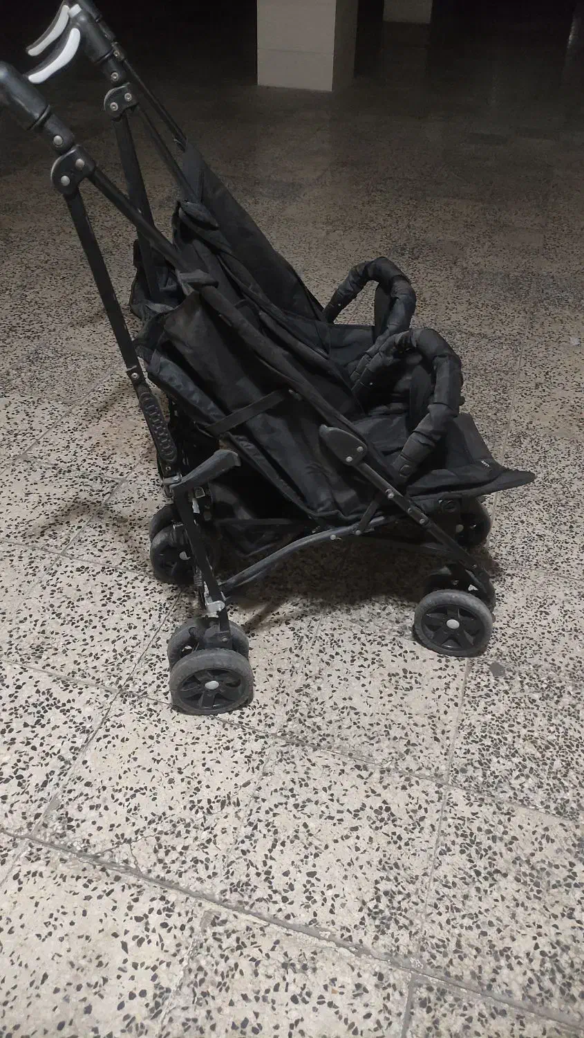 کالسکه نو دوقلویی دیبا+|کالسکه و لوازم جانبی|چهاردانگه (تهران), |دیوار