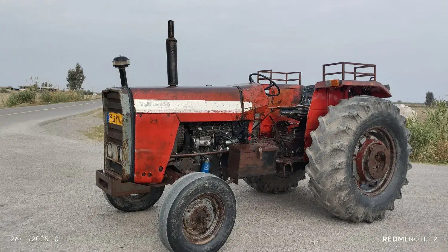 تراکتور تک۲۸۵ مدل ۷۰ موتور گیربکس مرتب مدارک کامل|خودرو سنگین|گرگان, |دیوار