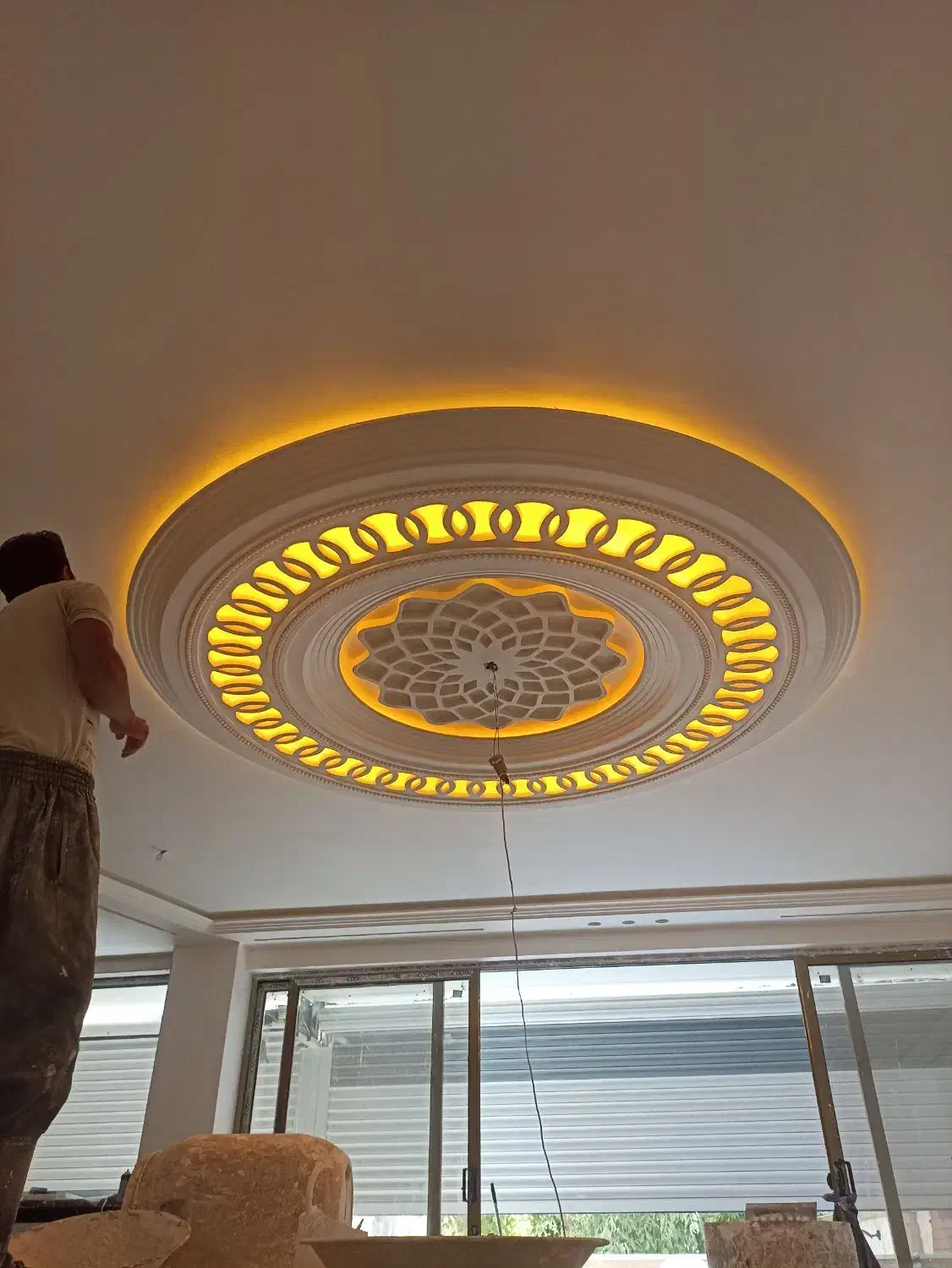 گچبری.گچکاری.لکه گیری.بازسازی|خدمات پیشه و مهارت|کارون, |دیوار