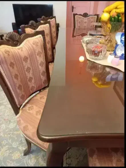 میز ناهارخوری۸نفره درحدنو سالم|حراج|جاجرود, |دیوار