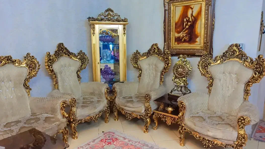 مبل سلطنتی|مبلمان خانگی و میز عسلی|تهران, ابوذر|دیوار