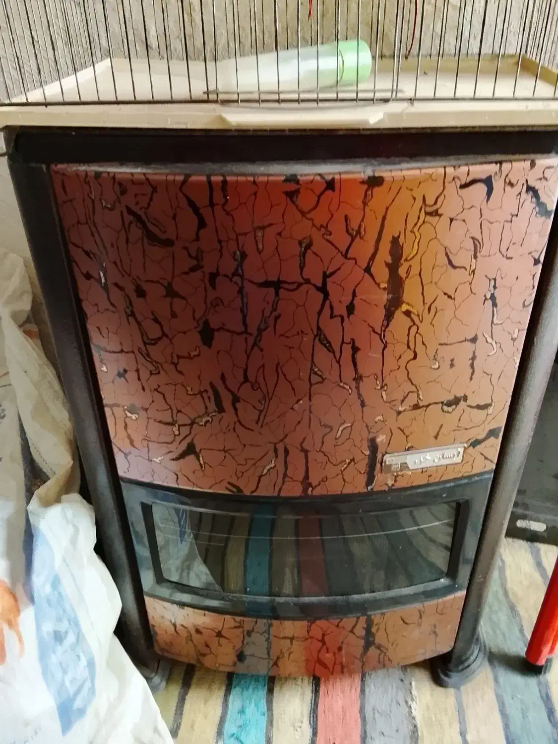 بخاری کوچک شیک وسالم|بخاری، هیتر، شومینه|اردبیل, |دیوار