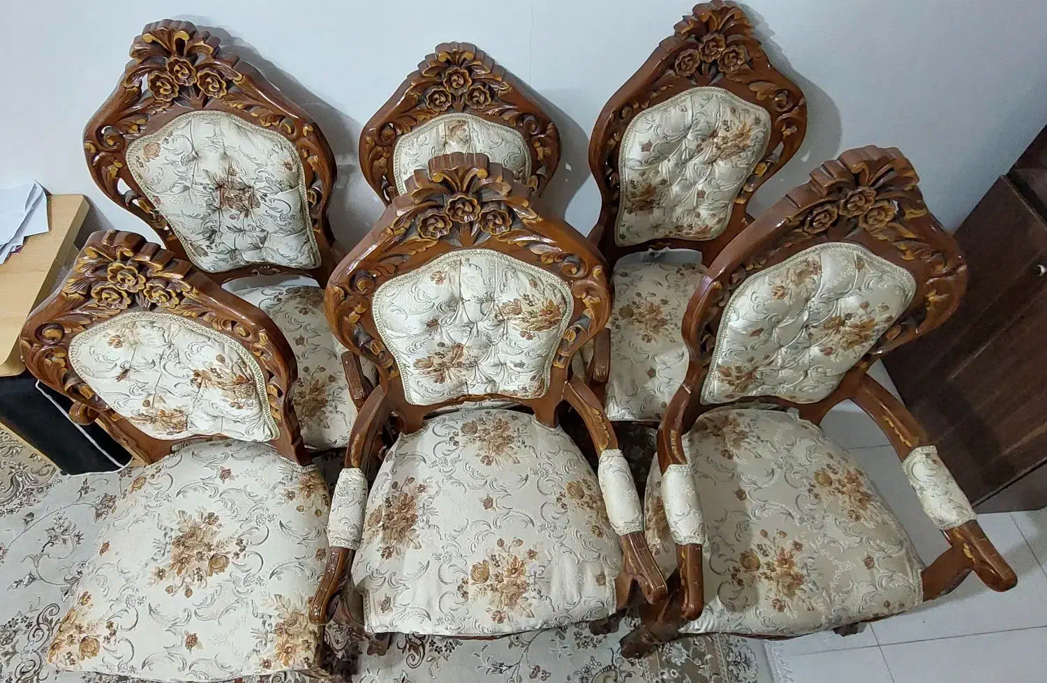 مبل سلطنتی|مبلمان خانگی و میز عسلی|شیراز, شهرک بهشتی|دیوار