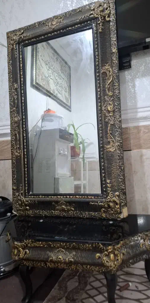 آیینه کنسول|بوفه، ویترین، کنسول|حمیدیه, |دیوار