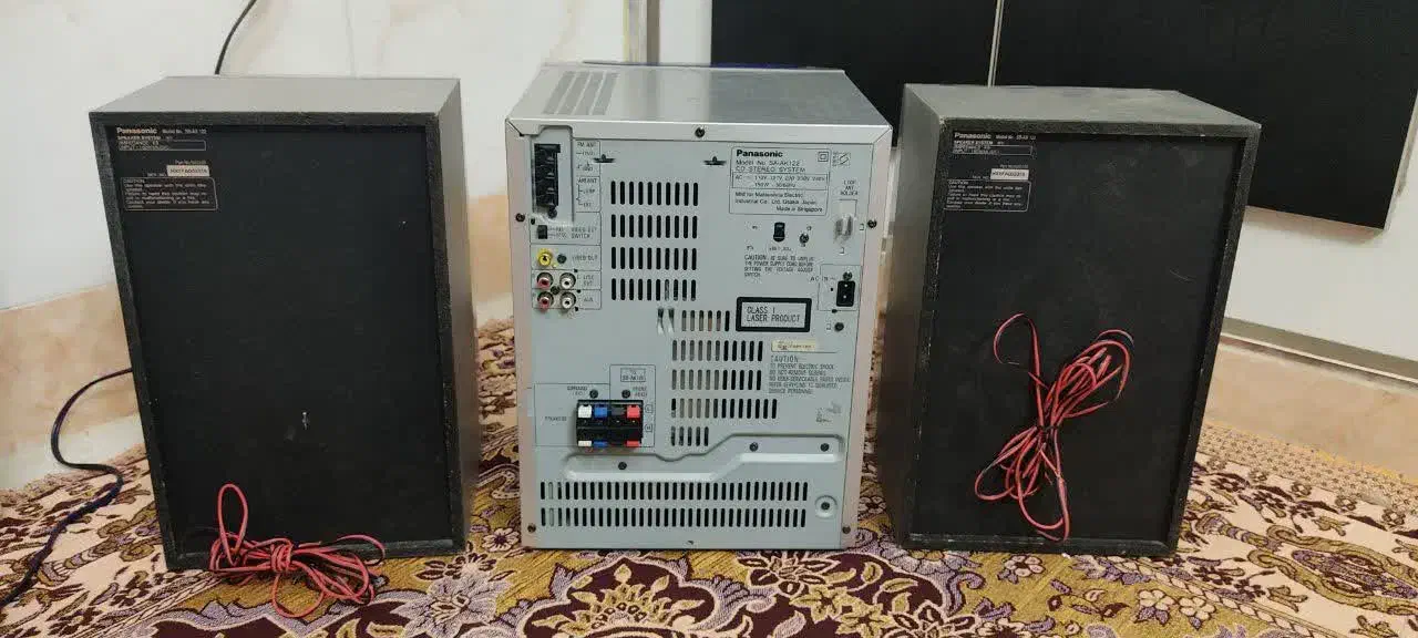 ضبط پاناسونیک 2000 وات|سیستم صوتی خانگی|قم, شهر قائم|دیوار