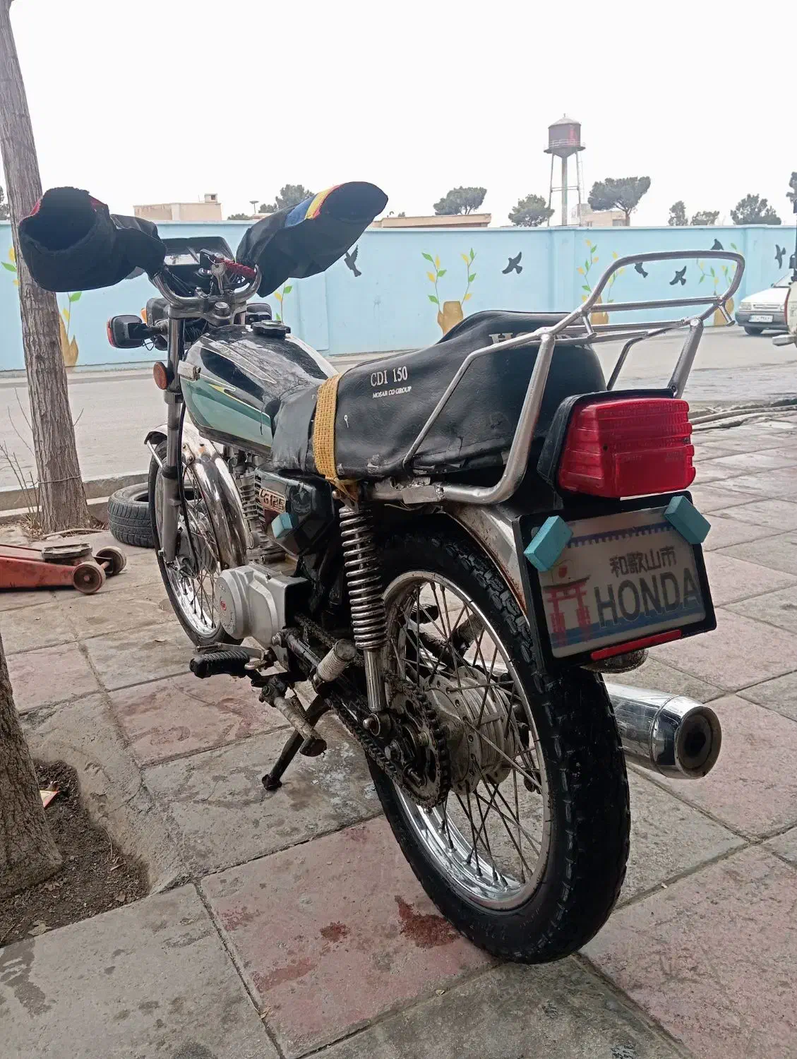 موتور هندا84تمیز مزایده|موتورسیکلت|صفادشت, |دیوار