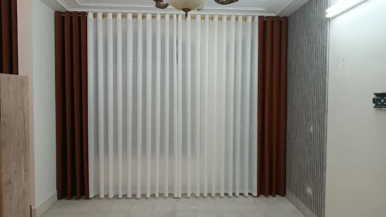 نصب،دوخت،خدمات تعمیری و شستشویی انواع پرده|خدمات پیشه و مهارت|کاشان, رسالت|دیوار