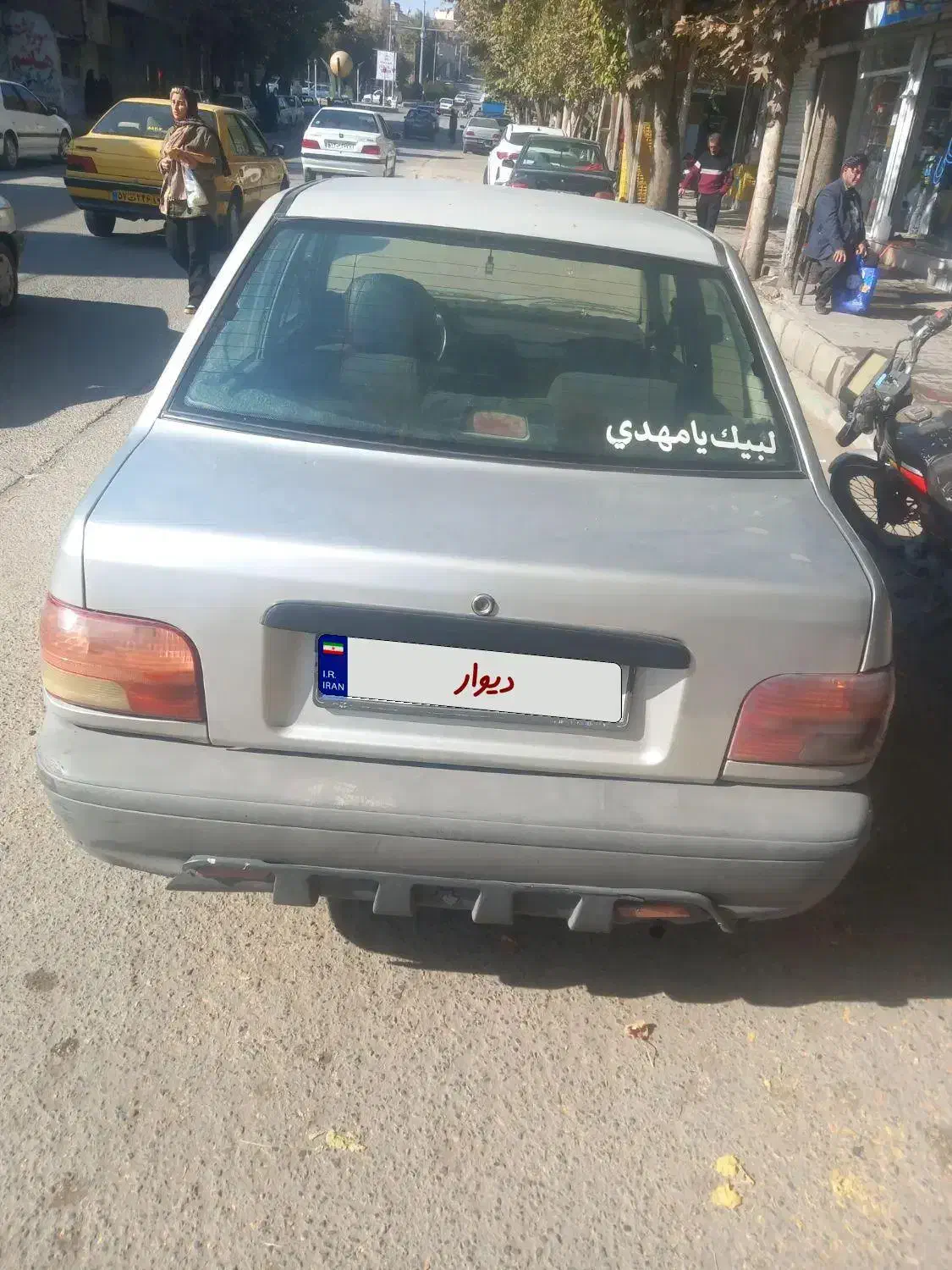 پراید نقرهای ۱۳۱ صبامدل ۸۷ دوگانه سوز شرکتی|خودرو سواری و وانت|اسدآباد, |دیوار