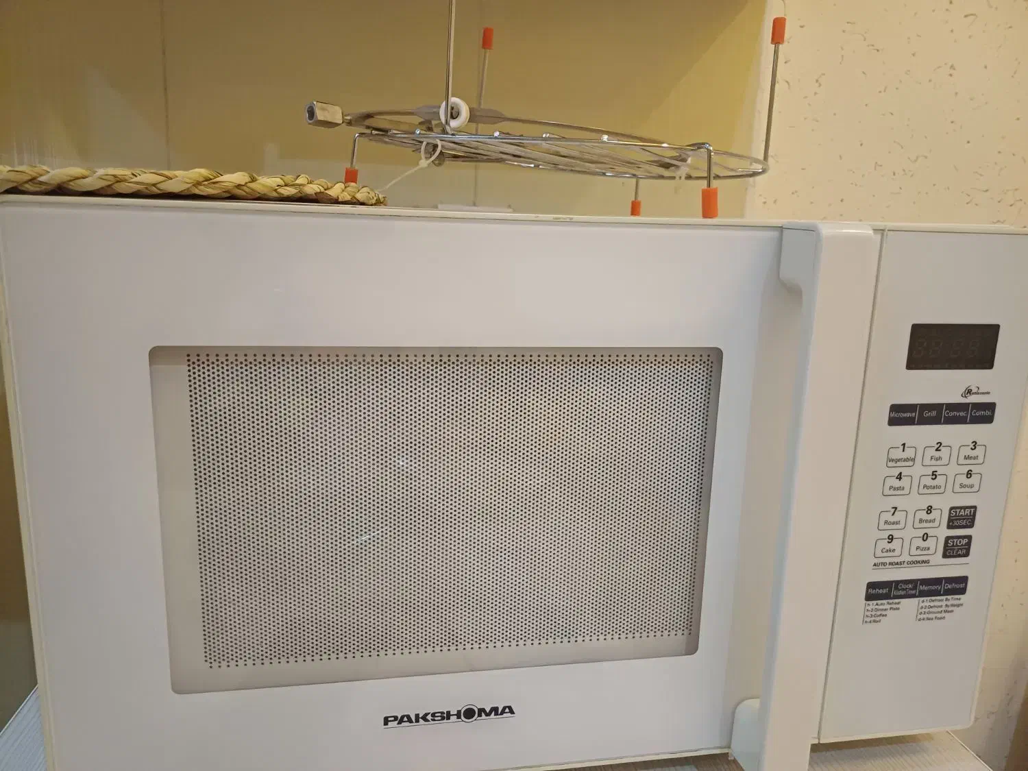 ماکروفر پاکشومامناسب جهیزیه زیرقیمت|اجاق گاز و لوازم برقی پخت‌وپز|پرند, فاز ۶|دیوار