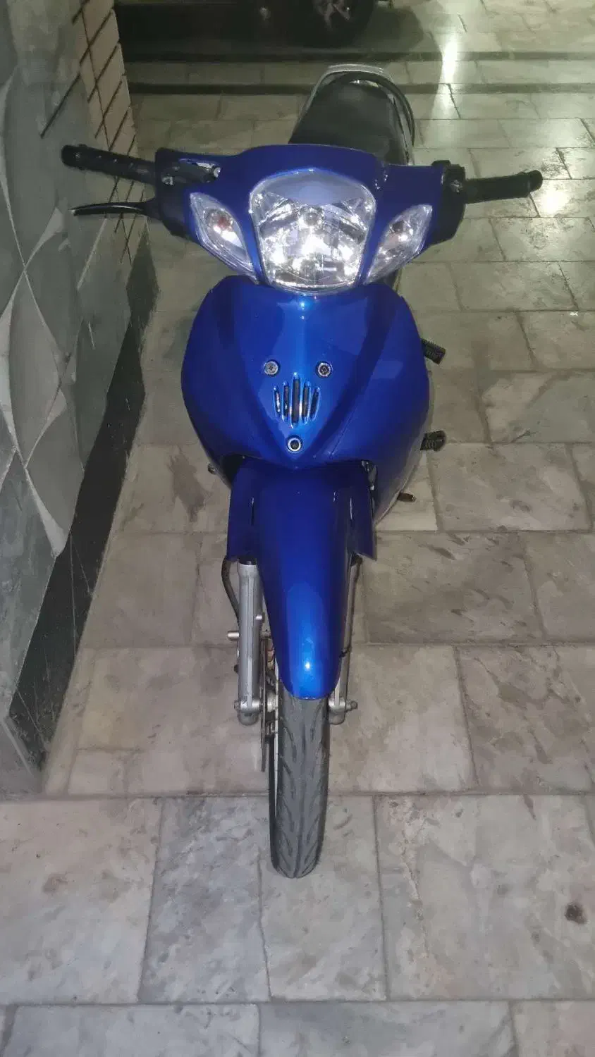 طرح ویو آبی ۱۲۵|موتورسیکلت|رودهن, |دیوار