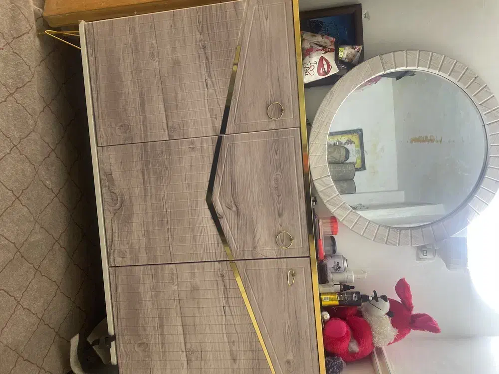 آینه کنسول سالم|بوفه، ویترین، کنسول|جوانرود, |دیوار