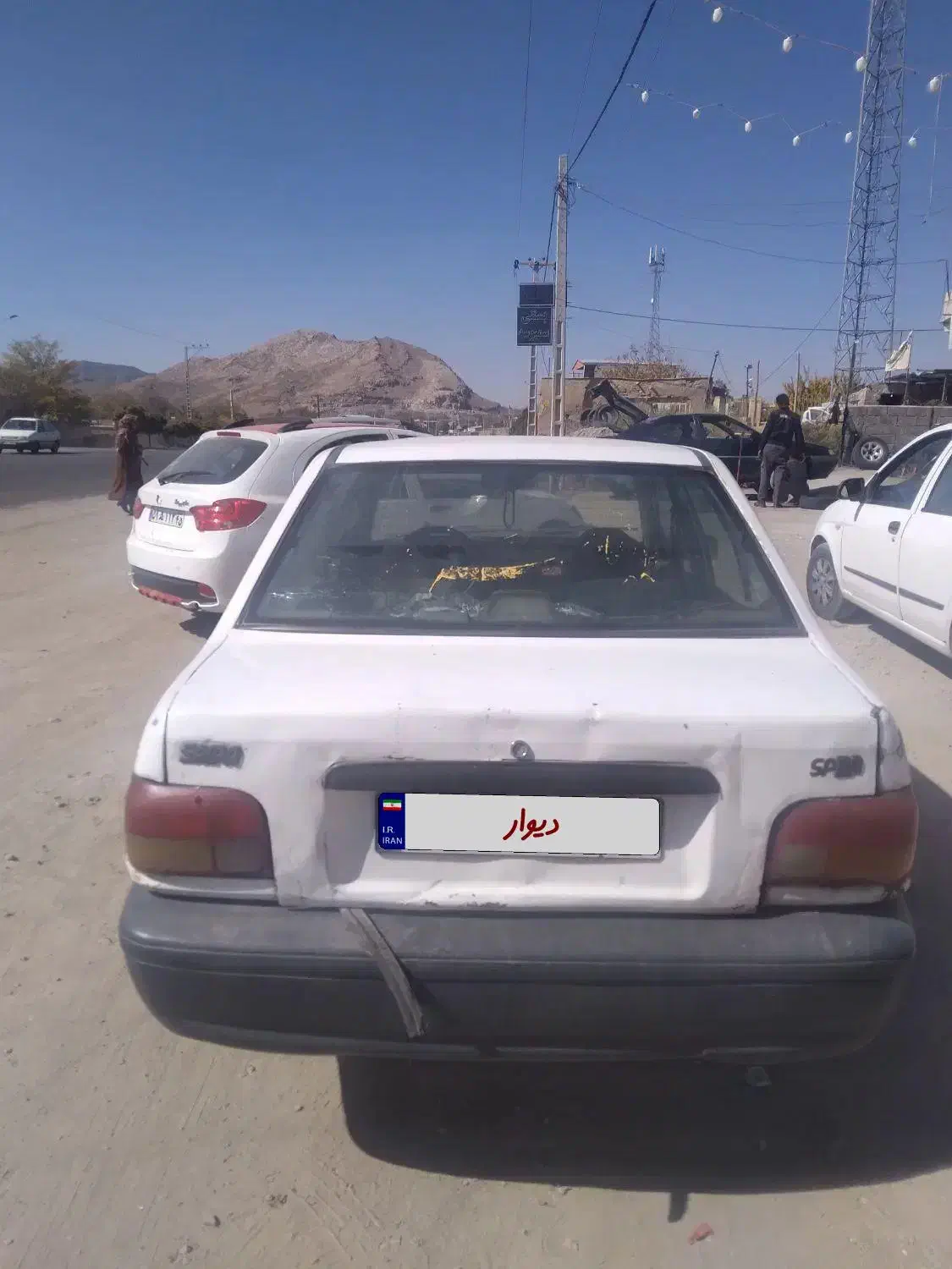 پراید صبامدل ۸۶رنگ سفید|خودرو سواری و وانت|بافت, |دیوار