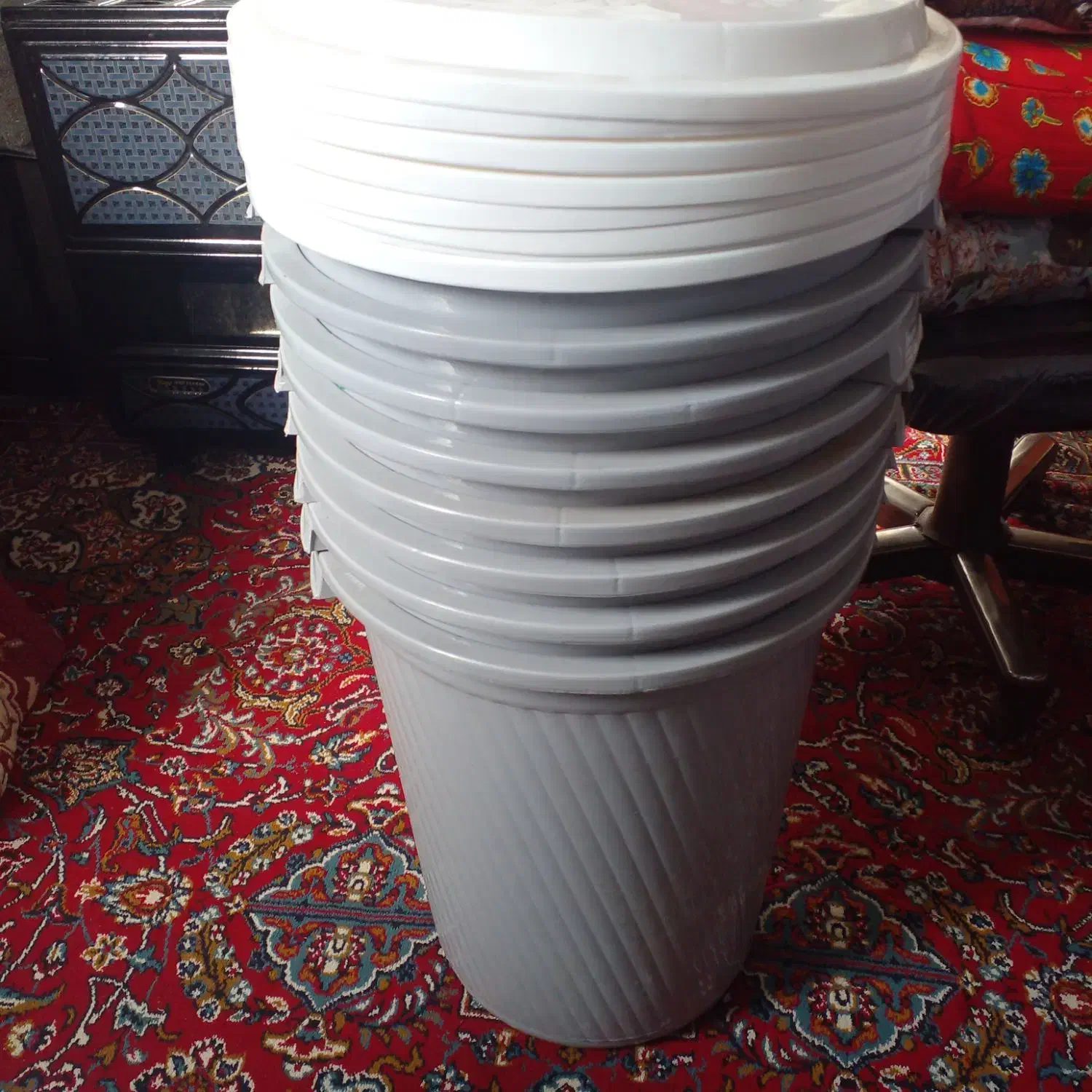 سطل ۶۰لیتری نو|ظروف نگهدارنده، پلاستیکی، یکبارمصرف|ارومیه, |دیوار