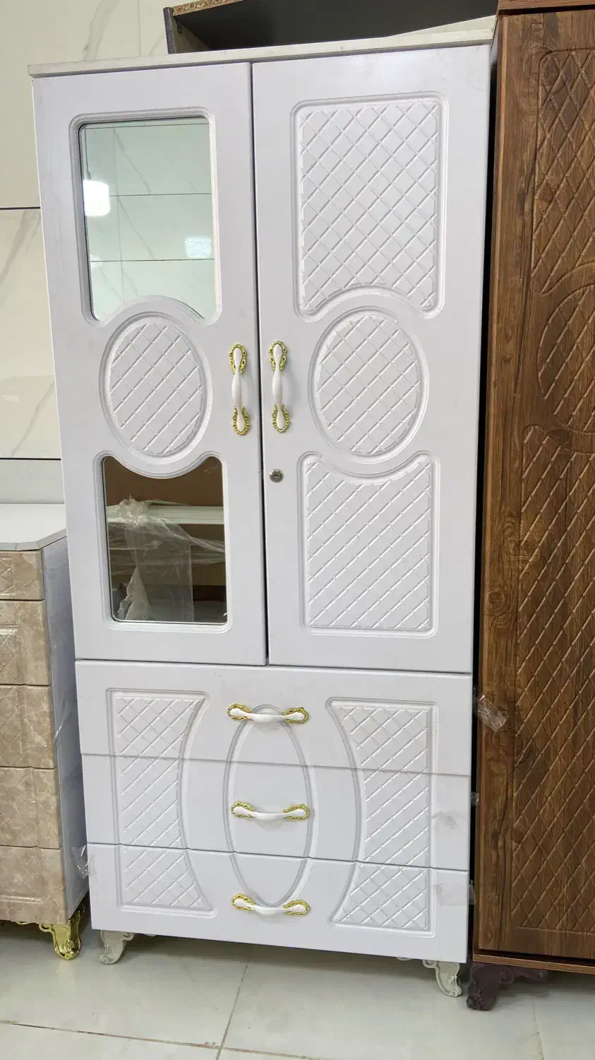 فروش ویژه کمد رختاویز دو درب وکیوم وهایگلاس|جاکفشی، کمد، دراور|سنندج, |دیوار