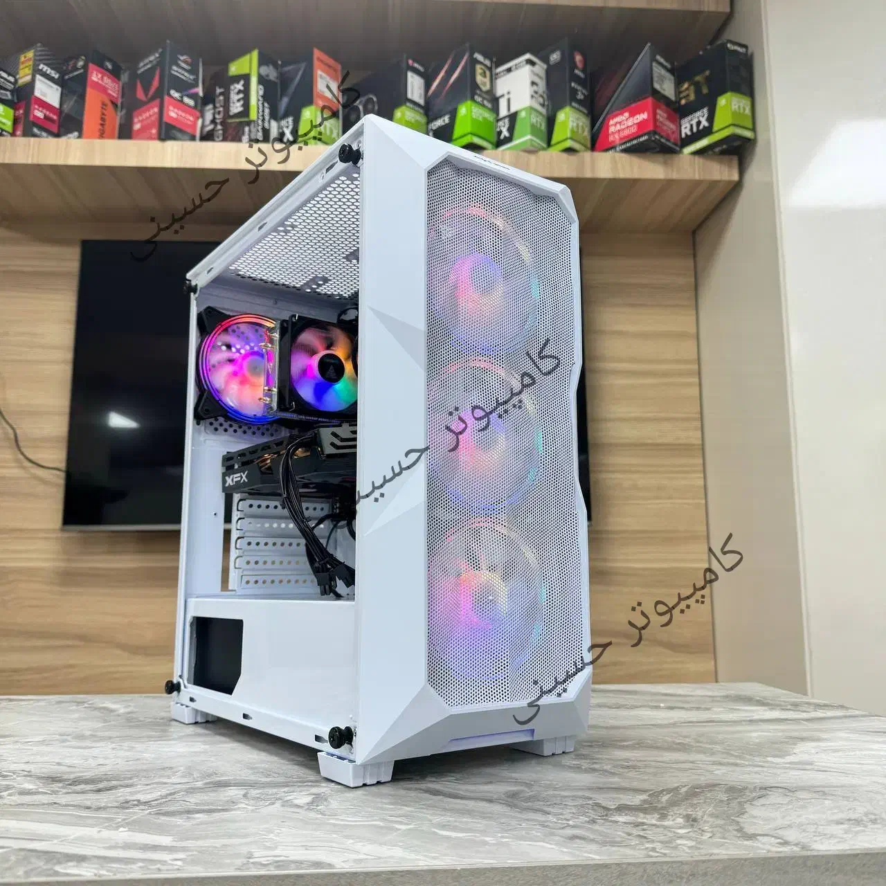 کیس کامپیوتر گیمینگ i5 رم 16GB D4 گرافیک8 با SSD|رایانه رومیزی|مشهد, کلاهدوز|دیوار