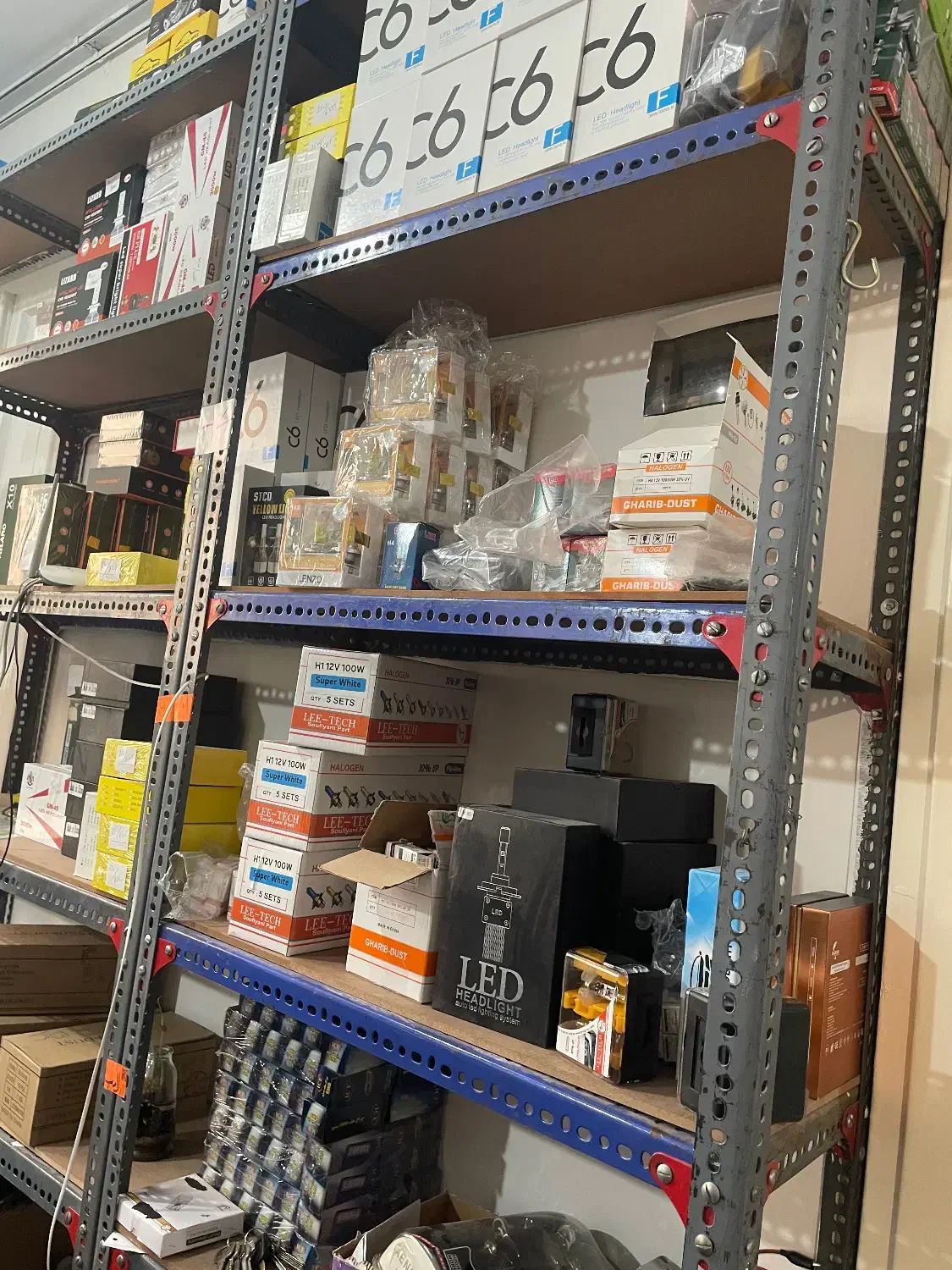 انواع هدلایت پارس 206 207 سورن سمند CSP با گارانتی|قطعات یدکی و لوازم جانبی|تهران, طیب|دیوار