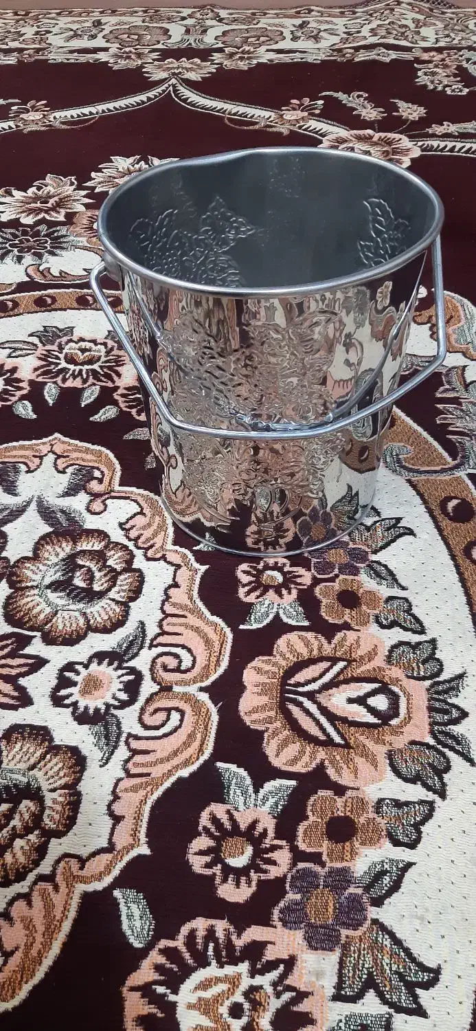 سطل زباله استیل|لوازم نظافت|قم, علی آباد سعدگان|دیوار