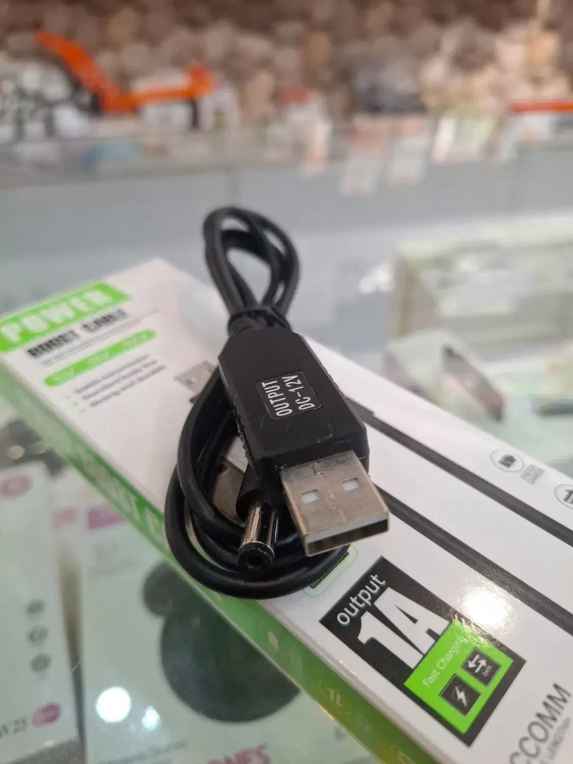 کابل مودم (تبدیل برق پاوربانک 5 به 12ولت )|مودم و تجهیزات شبکه|قم, چهار مردان|دیوار