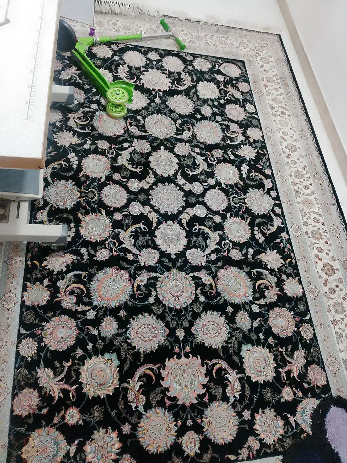 فرش 6 متری  و 12 متری تمام نخ بدون پلاستیک|فرش|فردیس, شهرک سپاه|دیوار